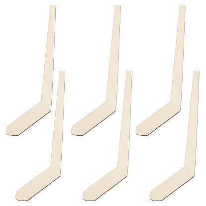 Необработанные деревянные листы, вырезы из хоккейной клюшки