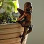 Resin Fairy Statue, for Potted Pendant Decorations