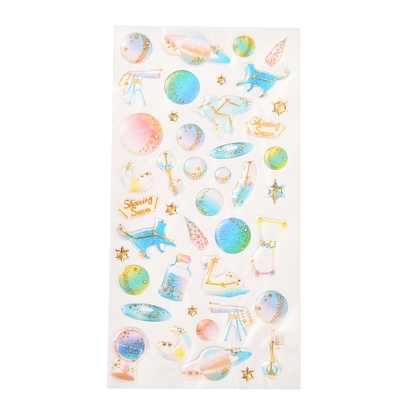Epoxy Resin Sticker, for Scrapbooking, Travel Diary Craft