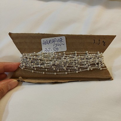 925 Satellitenketten aus Sterlingsilber, gelötet