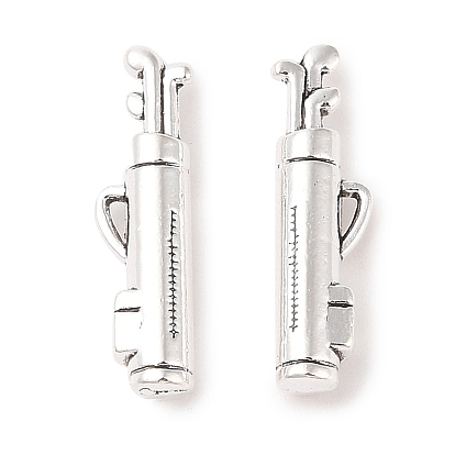 Сплавочные подвески тибетского стиля, гольф дополнение, без свинца и без кадмия, 23x6x4 мм, отверстие : 4 мм, Около 250 шт / 500 г