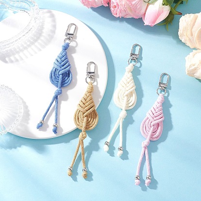 Подвеска из хлопка, с поворотными застежками сплава