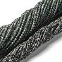 Природного апатита нитей бисера, граненые круглые