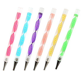 Plastic Diamond Painting Point Drill Pen, Able to Hold Diamond, Diamond Painting Tools, with Five Style Replacement Pen Heads