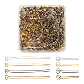 8 Style 21 Gauge Iron Eye Pin