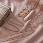 Vintage 304 Stainless Steel Chain Necklaces for Women
