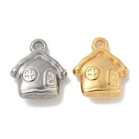 304 Stainless Steel Pendants, House Charms