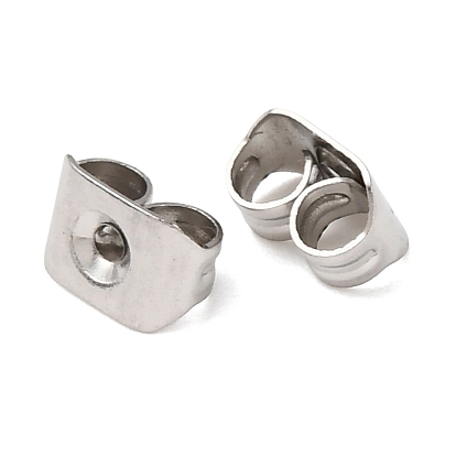 304 из нержавеющей стали гайки уха, спинки фрикционных серег для сережек-гвоздиков