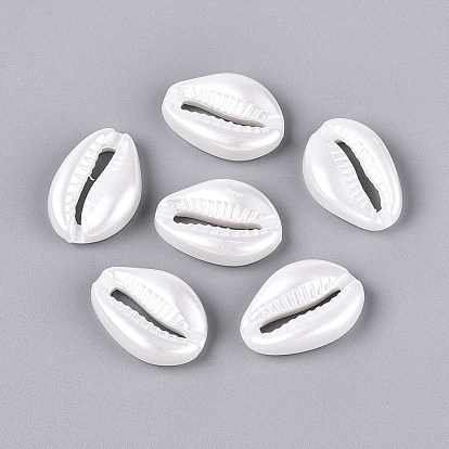 Абс пластмассовые жемчужные подвески, формы раковины