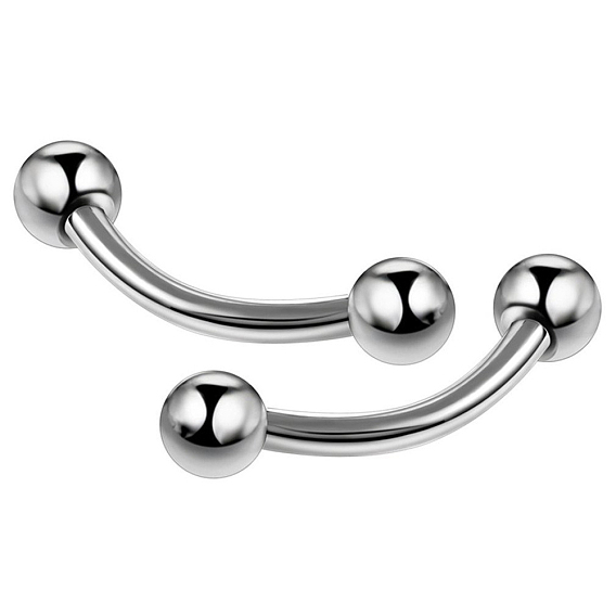 Изогнутые штанги из титанового сплава бровные кольца