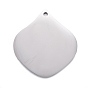 304 Stainless Steel Pendants, Stamping Blank Tag, Leaf
