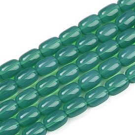 Стеклянные бусины, прозрачное стекло, баррель