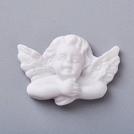Crème colle résine cabachons, pour téléphone portable bricolage, opaque, style baroque, ange