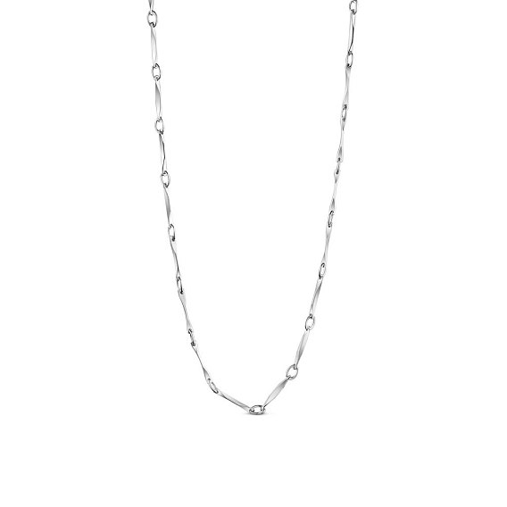 SHEGRACE 925 Sterling Silver Chain Necklaces, with S925 Stamp