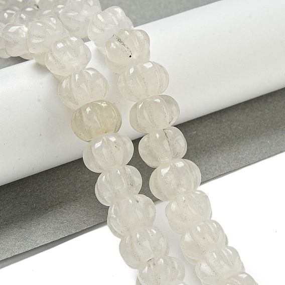 Природных кристаллов кварца бисер нитей, тыква из горного хрусталя