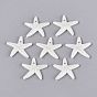 Colgantes de plástico ccb, encantos de estrellas de mar