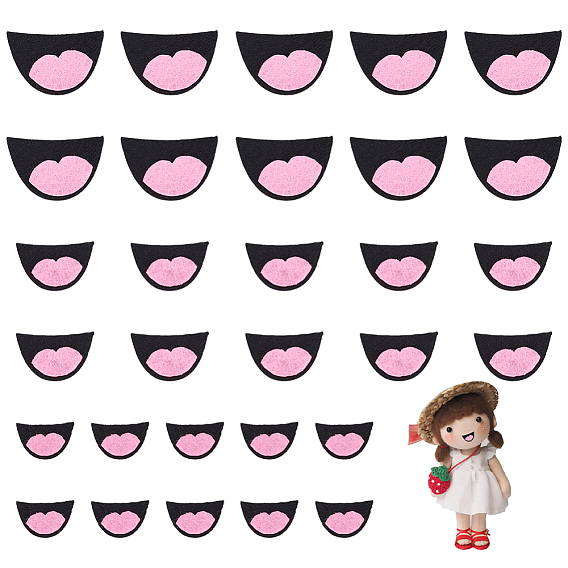 1 рот куклы из фетра, для поделок куклы игрушки кукольные плюшевые животные изготовление