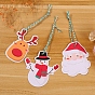 Paper Cake Decor Paper Hang Tag Set, Christmas Theme, Gift Lables Cards Baking Packaging