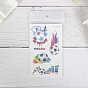 Football Theme Body Art Tattoos Stickers, Removable Temporary Tattoos Paper Stickers