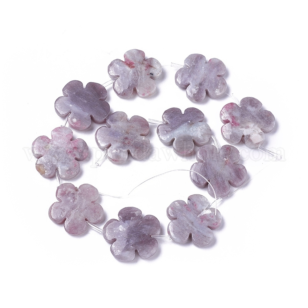 China Factory Natural Lepidolite/Purple Mica Stone Beads ...