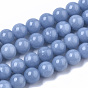 Synthetic Angelite Beads Strands, Round