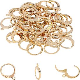 304 из нержавеющей стали выводы Leverback серьги, с петлей