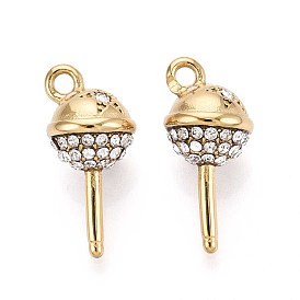 304 из нержавеющей стали горный хрусталь подвески, леденец