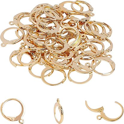 304 из нержавеющей стали выводы Leverback серьги, с петлей