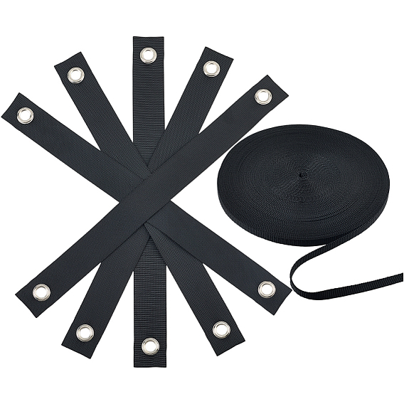 Нейлоновая лента, поддержка роста растений, с полиэфирными лентами