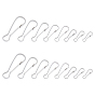 Stainless Steel Keychain Clasp Findings