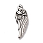 304 Stainless Steel Pendants, Wing