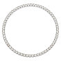 Plastic Bag Handles, with Crystal Rhinestone