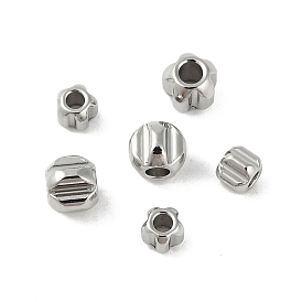 304 из нержавеющей стали бусы, цветок