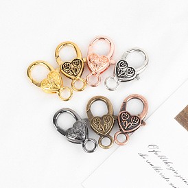 Zinc Alloy Lobster Claw Clasps