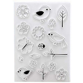 Clear PVC Stamps, for DIY Scrapbooking