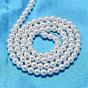 Round Shell Pearl Bead Strands
