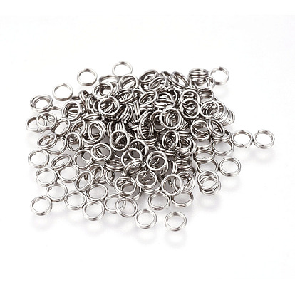 304 из нержавеющей стали разрезные кольца, кольца с двойной петлей