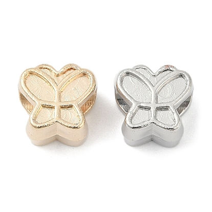 Ccb пластиковые европейские бусины, бусины с большим отверстием, бабочка