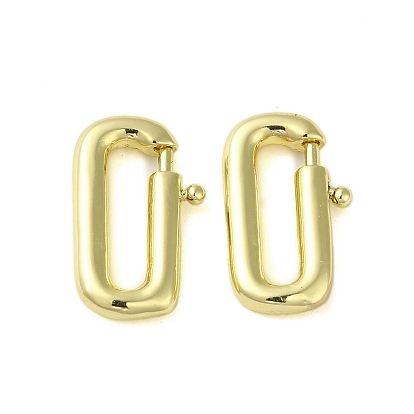 Латунные пружинные кольца, долговечный, без кадмия, без никеля и без свинца, овальные