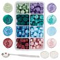 DIY Stamp Making Kits, Including Sealing Wax Particles, Stainless Steel Spoon, Candle