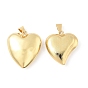 Подвески сердце латуни, стойки покрытие, долговечный, без кадмия и без свинца