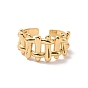 Brass Braided Design Open Cuff Ring for Women, Cadmium Free & Lead Free