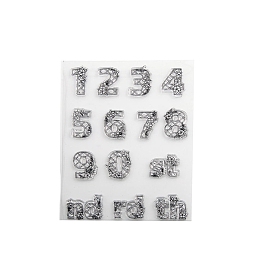 Transparent Clear Silicone Stamp/Seal, For DIY Scrapbooking/Photo Album Decorative, Use with Acrylic Printing Template Tool, Stamp Sheets