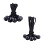 CHGCRAFT 24 Pcs 2 Styles Ball Bungee, Tie Down Cords, for Tarp, Canopy Shelter, Wall Pipe