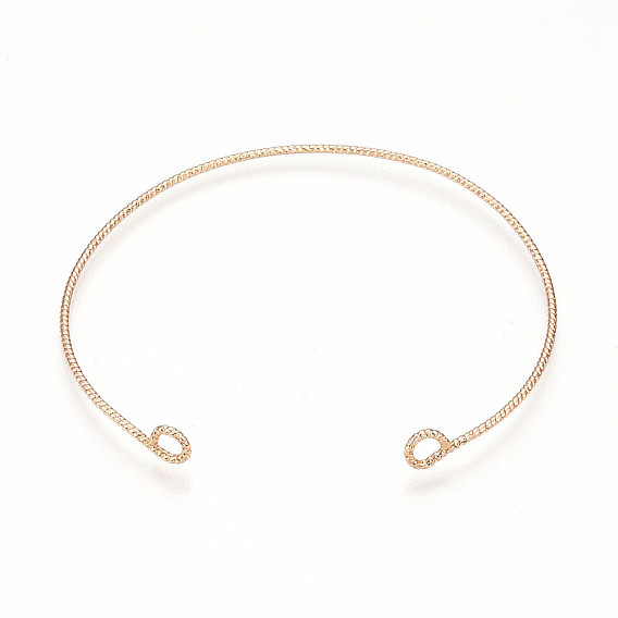 Изготовление браслета из латуни с открытой манжетой, с петлей