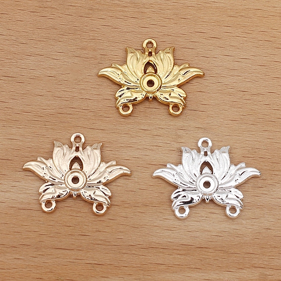 Компоненты люстры из сплава, ссылка, настройки кабошона, цветок лотоса