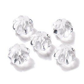 Прозрачные акриловые бусины, цветок