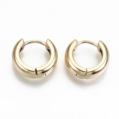 Латунные английском замке Серьги-кольца, кольцо, без никеля 