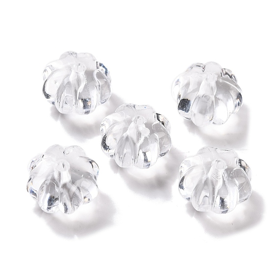 Прозрачные акриловые бусины, цветок