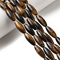 Естественный желтый тигровый глаз бисер нитей, рис